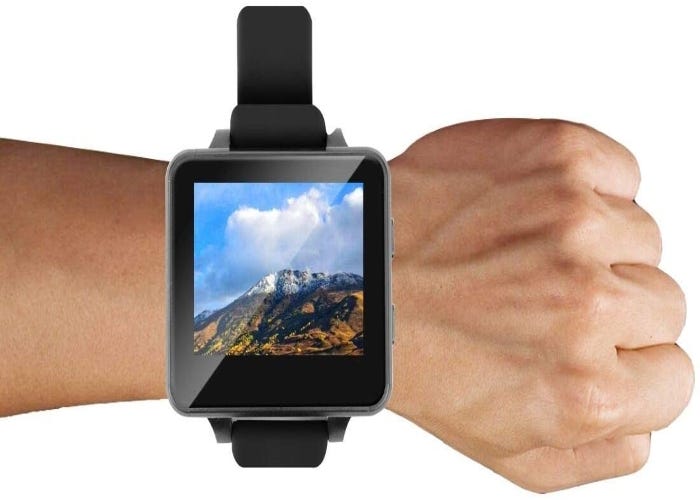 FPV monitor on a smartwatch