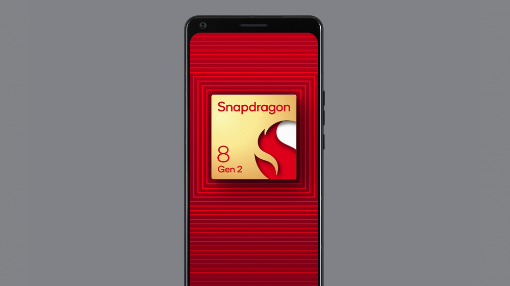 A banner advertising the Snapdragon 8 Gen 2 Chipset